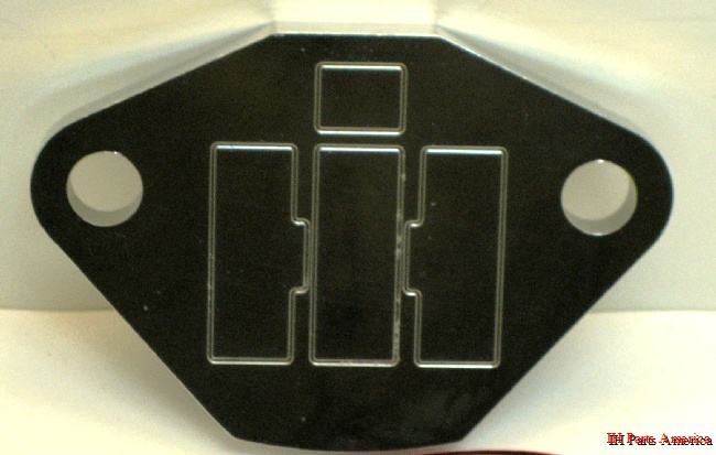 Polished Aluminum EGR Block Off Plate w/ International ... farmall h transmission diagram 