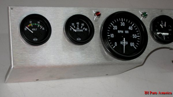 CPT Aluminum Dash Panel & Gauge Kit for 1971-80 Scout II ... international scout radio wiring 