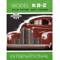 Sales Brochure for IH International Harvester KB-2 Truck