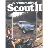 Sales Brochure for 1979 IH International Harvester Scout II
