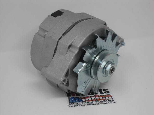 New Alternator for IH International Harv. 152,196,266,304,345,392 Engine - 105 Amp & Self Exciting