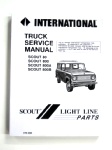 Service Manual for 1961-71 Scout 80, 800, 800A, 800B