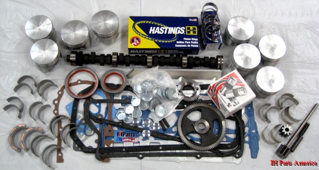 Complete Engine Overhaul Kits for IH 304,345,392 V8 Engines