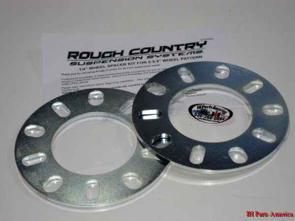 Rough Country 1/4" Thick Wheel Spacer 5 on 5" or 5.5" Pattern