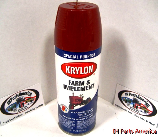 Krylon Farm Implement IH Red Spray Paint