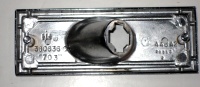 NOS - New Old Stock Chrome Marker Light Housing for Scout 800