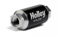 Holley 100 GPH Billet Fuel Filter - 100 Micron