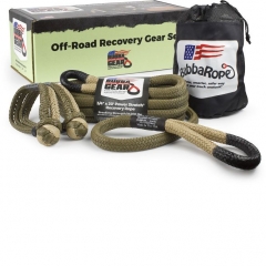 Bubba Off-Road Jeep/Scout Recovery Gear Set - 3/4" x 20 Foot - w/ Soft Shackles