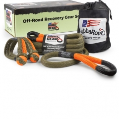 Bubba Off-Road Jeep/Scout Recovery Gear Set - 3/4" x 30 Foot - w/ Soft Shackles
