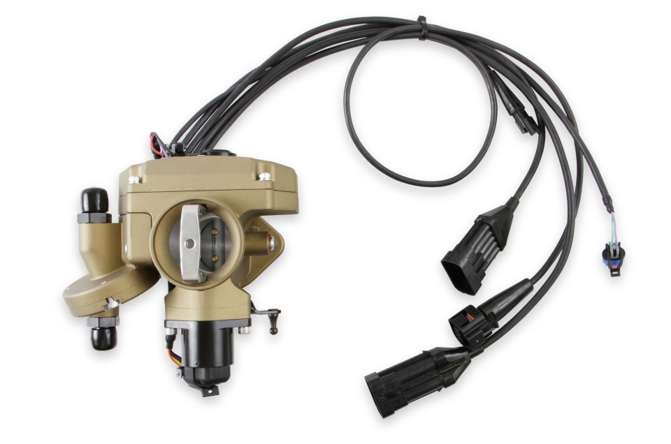Holley Sniper EFI - Single Barrel Style - Gold Zinc