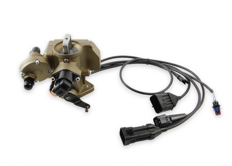 Holley Sniper EFI - Single Barrel Style - Gold Zinc