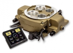 CLOSEOUT SPECIAL Holley Sniper EFI - Spreadbore Style - Gold Zinc