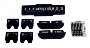120 MPH Gauge Decal Set for 1971-80 Scout II, Terra, Traveler & 1969-75 Pickup & Travelall