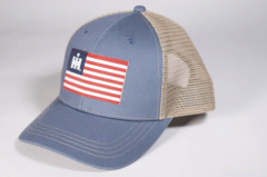 International Harvester Two-Tone USA Flag Trucker Cap