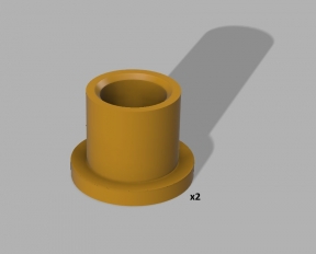 Accelerator Pedal Arm Bushing Set for 1971-80 Scout II, Terra or Traveler