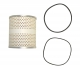 Baldwin Oil Filter for IH 152, 196, 266, 304, 345, 392 4cyl & V8 Engine w/  Paper Element