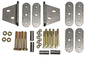 CPT 4" Heavy Duty Front & Rear Shackle Kit w/ Factory Swaybar for 1971-80 Scout II, Terra, Traveler