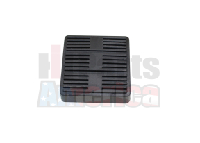 Square Parking Brake Pedal Pad for Multiple IH Vehicles