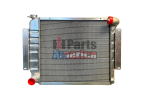 Made in USA Aluminum Radiator for 1969-75 IH Pickup, Travelette & Travelall w/ IH V8 Engine