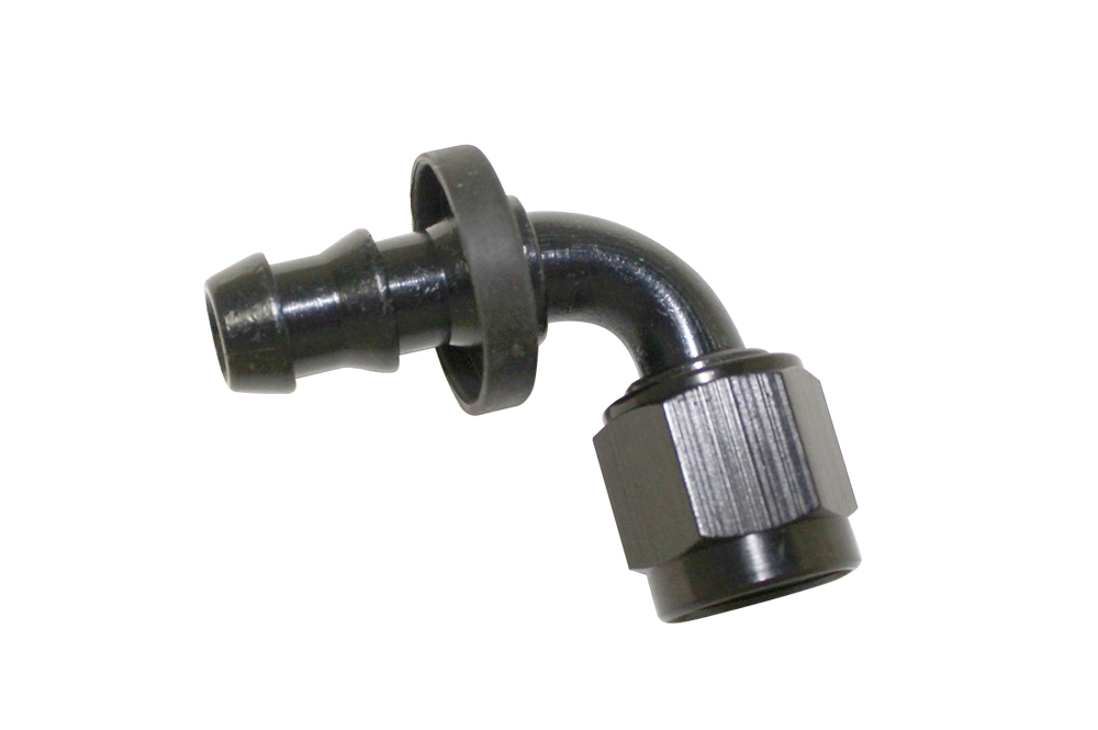 AN To 90-Degree Hose Barb Adapter Fitting [-6 AN Female To 5/16 In. I.D - Foto 4