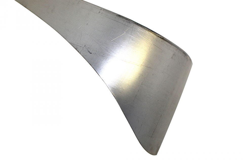 HogWorkz Brilliant Silver Pearl Outer Fairing Cowl Upper