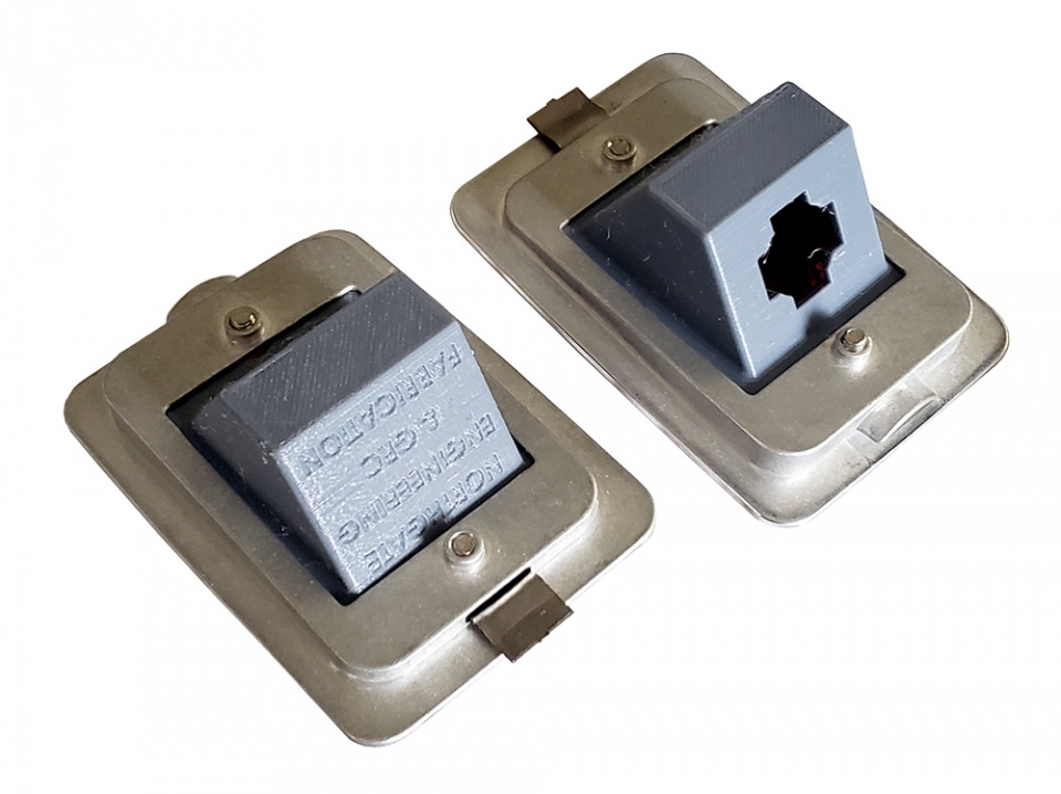 IH Parts America: GRC Fab Polished Aluminium Marker Light