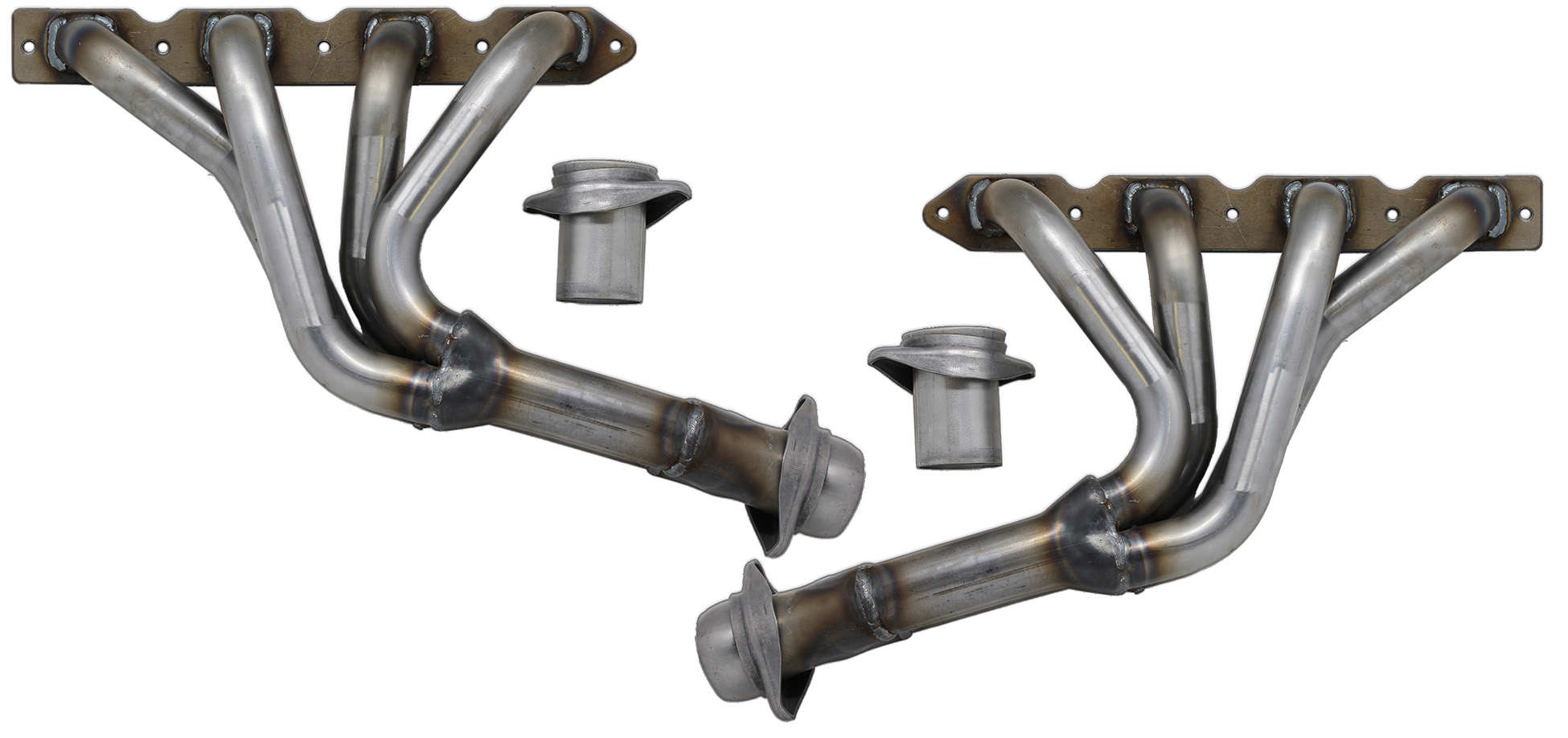Ih parts america ih scout 800 and scout ii tri y header set w v8