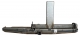 Harmon Kustoms Rear Bumper with Swing-Away Tire Carrier for 1971-80 Scout II, Terra or Traveler