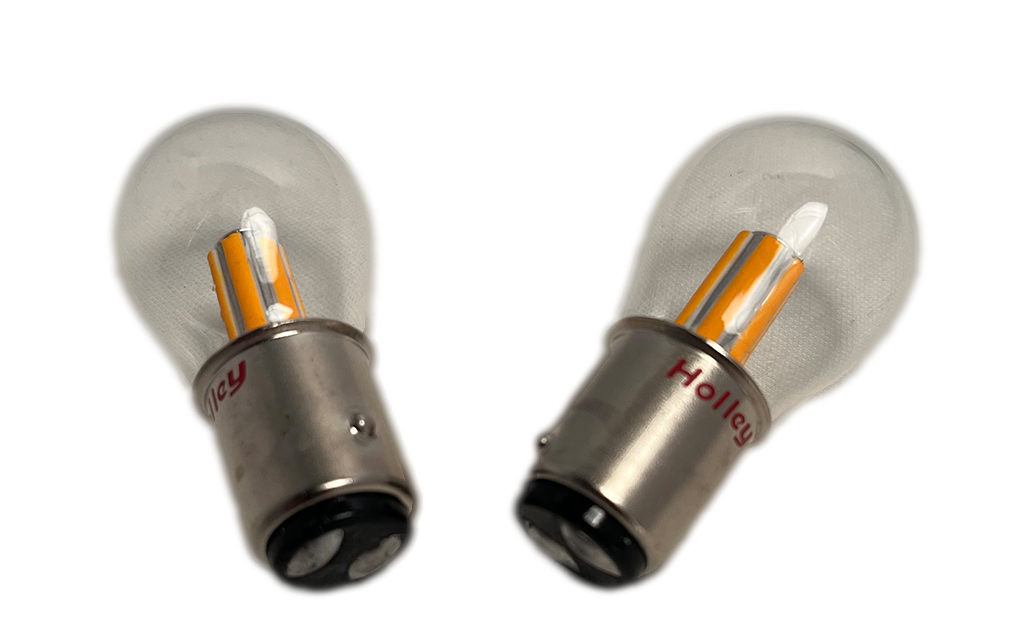 Holley LED 1157 Bulb Pair Amber IH Parts America