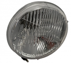 Holley 7" Round LED Headlight for Scout, Pickup or Travelall