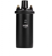 NGK Ignition Coil for Points Distributors on 6 Volt Electrical Systems