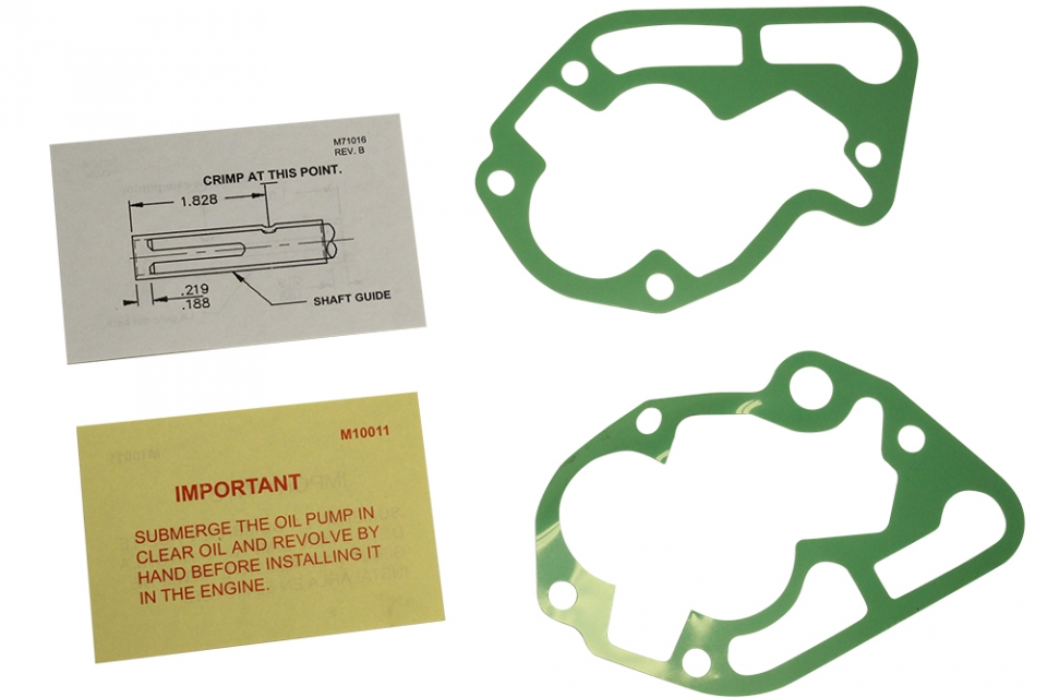 Oil Pump Rebuild Kit for IH 152, 196, 266, 304, 345 or 392 Engine