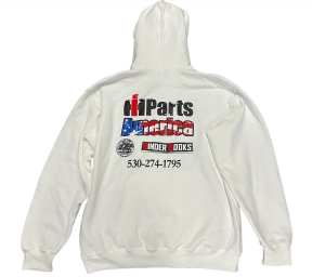 Binder Books, CPT & IH Parts America Hoodie with Distressed Logo
