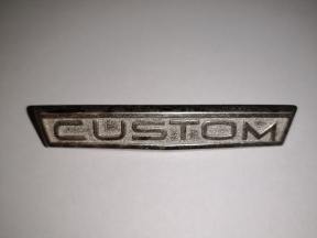 Scout 80 & 800 Custom Emblem - Polished Nickel Steel