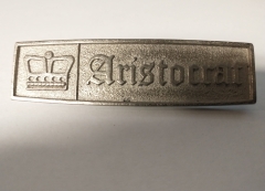 Scout 800 Aristocrat Emblem - Polished Nickel Steel