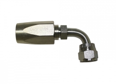 90 Degree Hydraulic Hose Fitting - 6AN