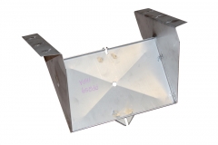 Relocation Battery Tray for Disc Brake Conversion on 1966-71 Scout 800