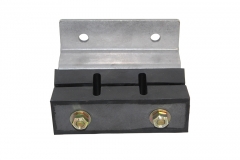 Rubber Transmission Mount Assy for 72-80 Scout II, Terra, Trav. w/ Auto or T18 Manual Transmission