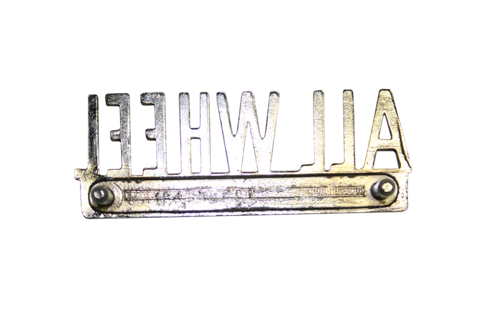 All Wheel Drive Emblem for 1961-71 Scout 80, Scout 800, 1959-68 IH Pickup and Travelall