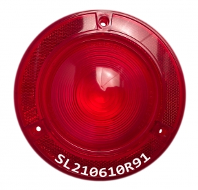 Tail Light Lens for 61-71 Scout 80, Scout 800, & 61-69 IH Pickup or Travelall