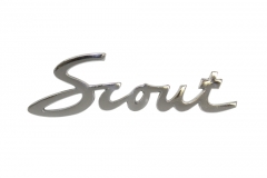 Scout  Logo Emblem for 1961-71 Scout 80, Scout 800, 800A & 800B