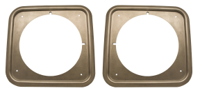 Billet Aluminum Headlight Trim Rings for 1975-79 Scout II