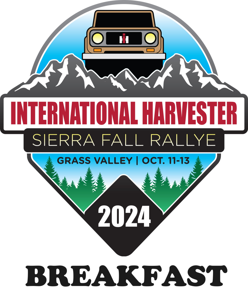 CLOSED - Sunday Breakfast Ticket for the 2024 IH Sierra Fall Rallye - CLOSED
