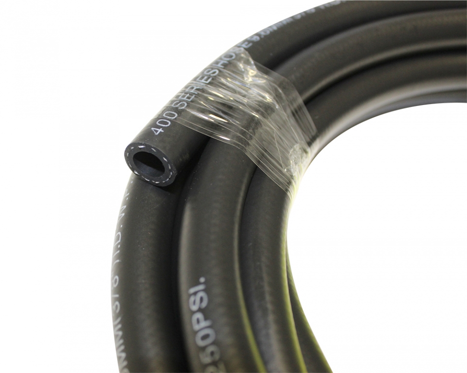 Fuel Injection Flex Hose -6 AN Size - Nitrile Rubber - 20FT