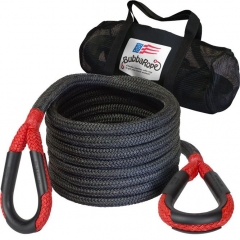 Bubba Off-Road Truck Recovery Rope - 7/8" x 30 foot - Red & Black