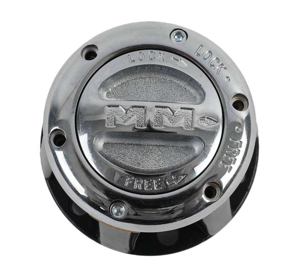 Mile Marker Locking Hub Set for 1961-71 Scout 80 or 800 w/10 Spline Axles