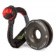 Bubba Off-Road Recovery Ring / Retention Pully with Red & Black Gator-Jaw