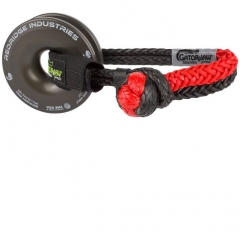 Bubba Off-Road Recovery Ring / Retention Pully with Red & Black Gator-Jaw