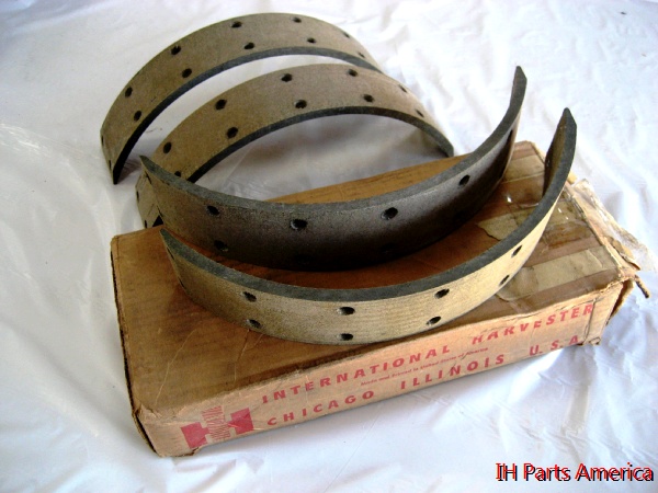 NOS - New Old Stock Brake Shoe Lining Set - 2 1/4" Wide