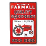 Farmall Quality Equipment Metal Sign
